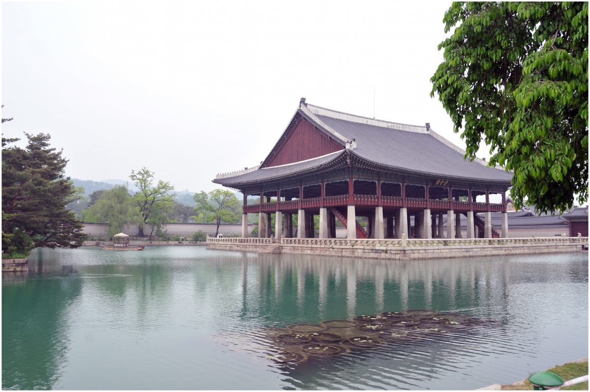 Palacio de Invierno de Gyeongbokgung- Seul.