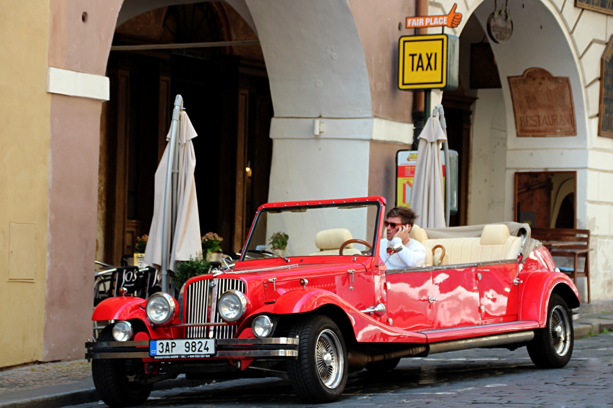 Red Taxi Prague