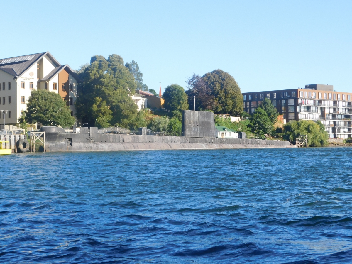 Submarino hecho museo