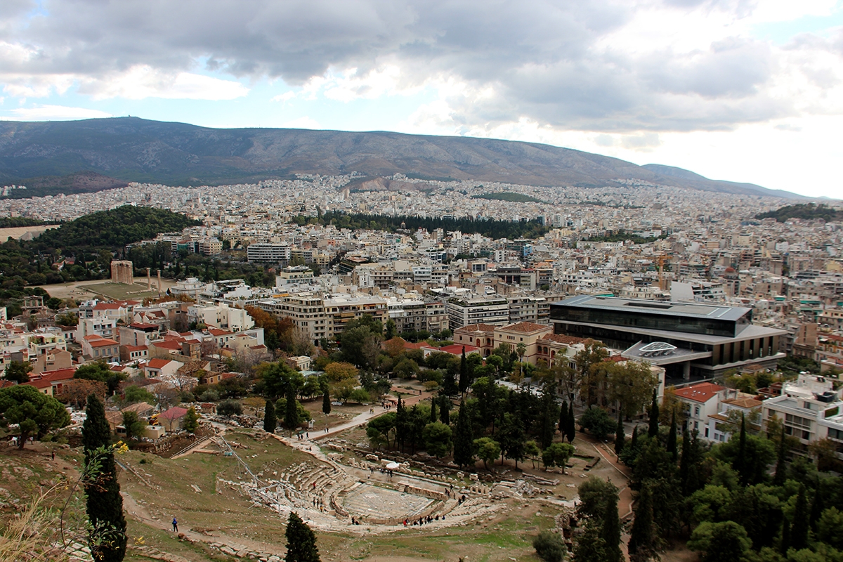 Teatro de Dionisio y Museo de la Acropolis