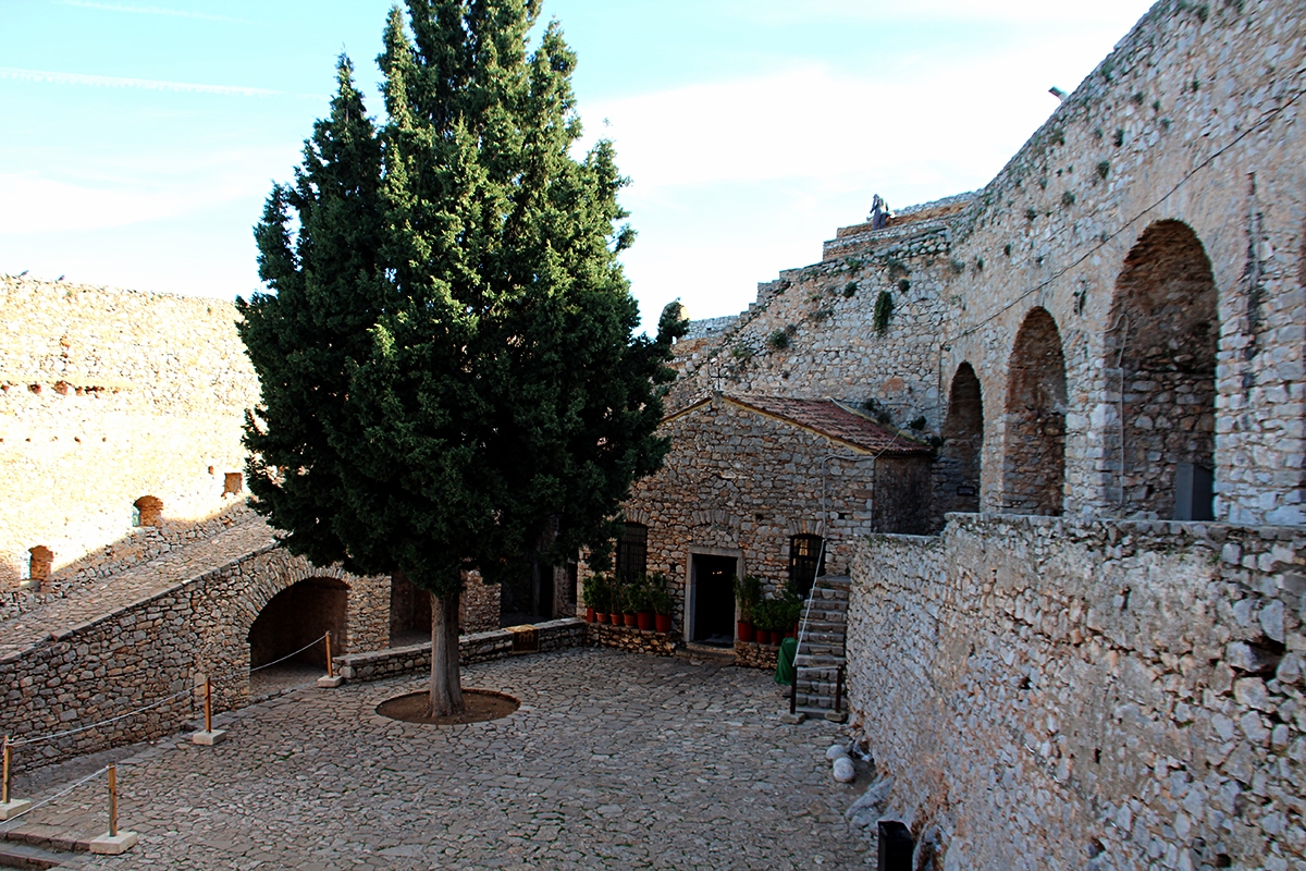 Interior Fortaleza de Palamidi