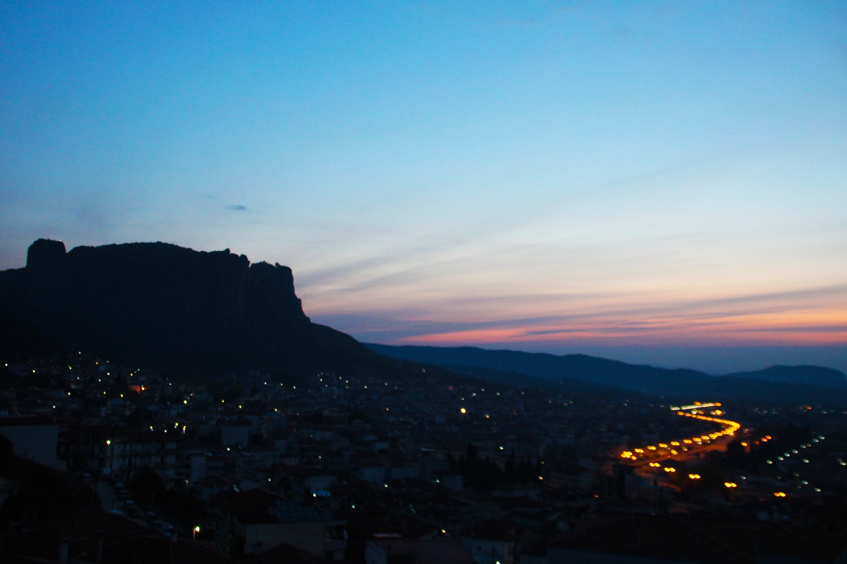 Amanecer en Kalambaka