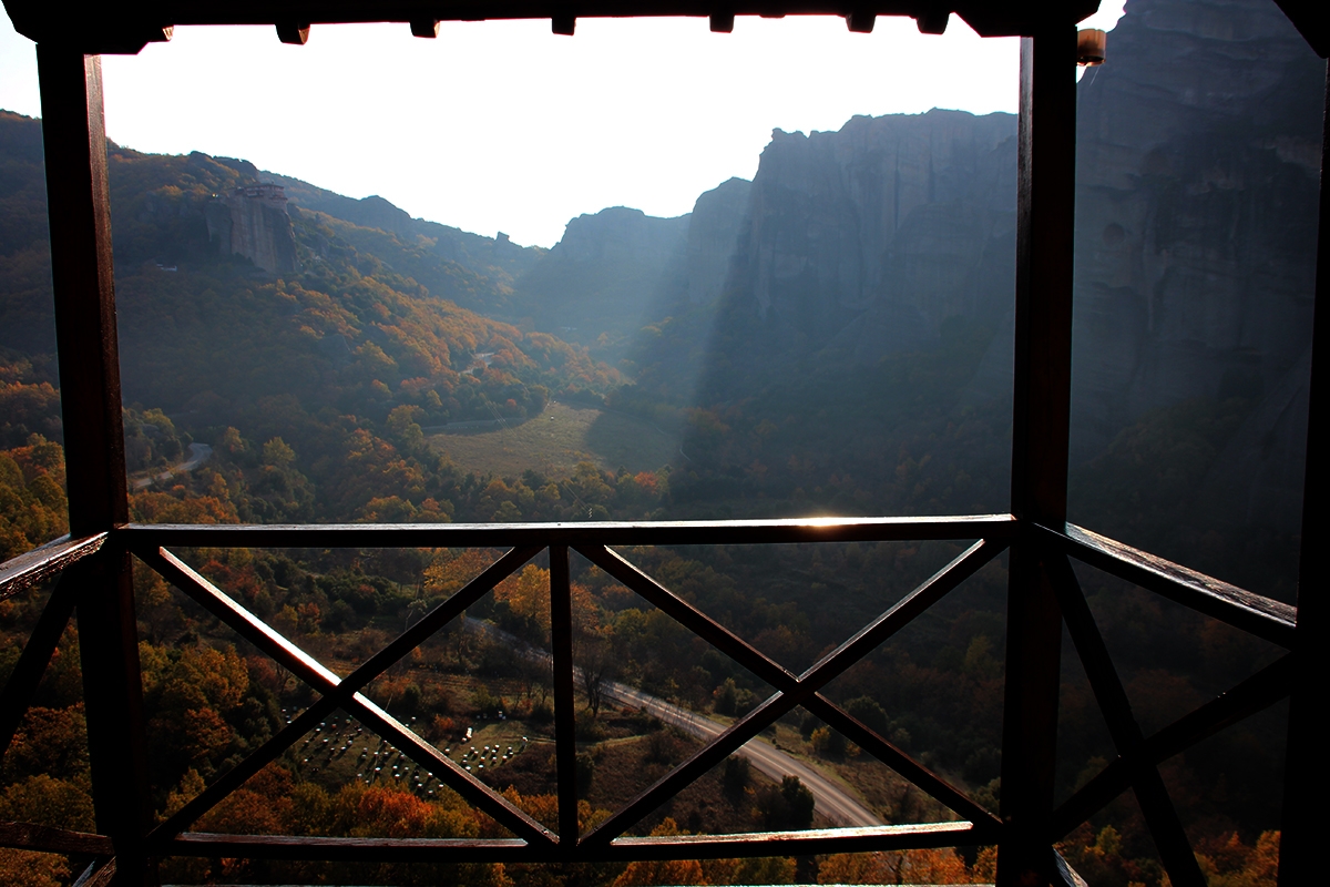 Vista des de Monastery of St. Nicholas Anapavsa