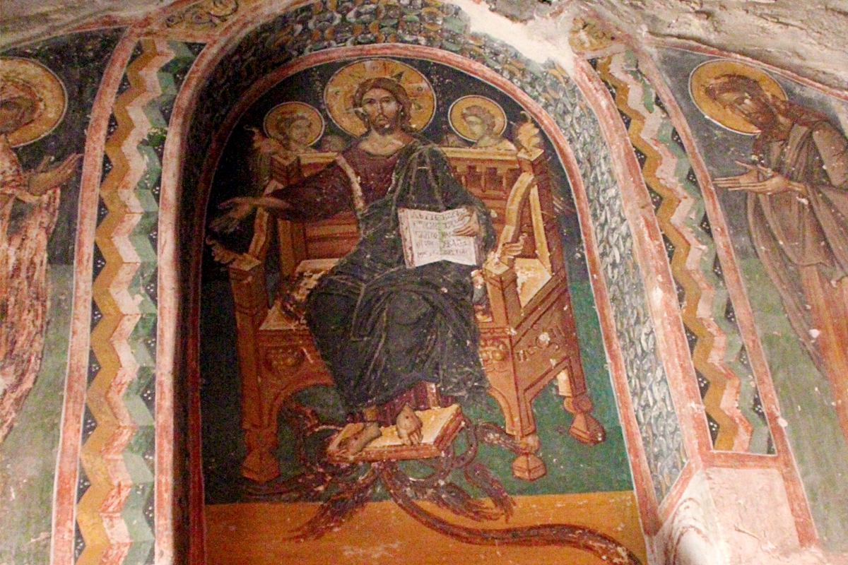 Pinturas ortodoxas monasterio
