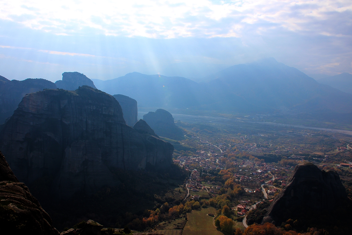 Paisaje de Meteora