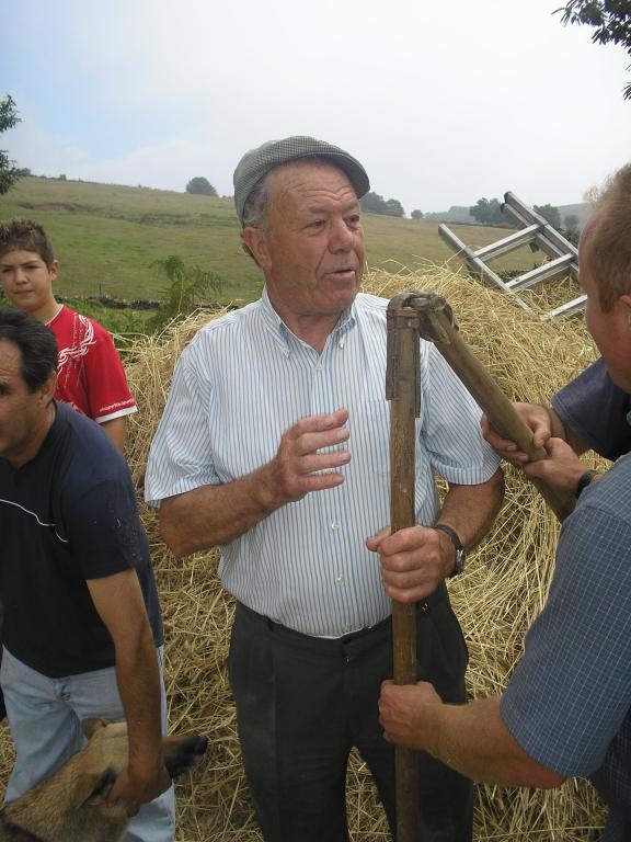A malla: Juan. Quintela de Mazaira. Castro Caldelas. Ourense. Ribeira Sacra, Galicia. fcmv