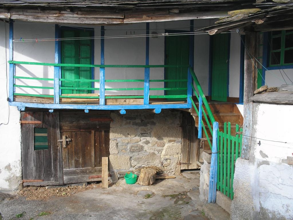Pobos despoboados: Carfarexa. Castro Caldelas. Ourense. Ribeira Sacra, Galicia.