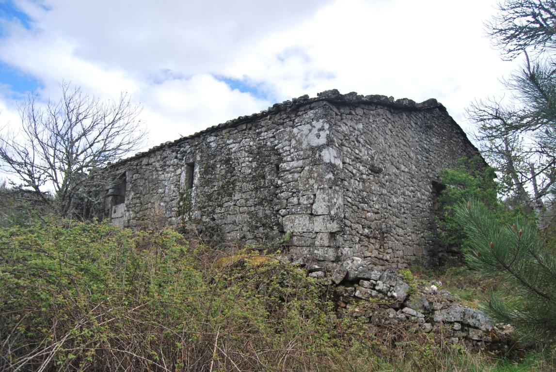 Os Pelosos (pobo abandonado). Castro Caldelas. Ourense. Ribeira Sacra, Galicia.