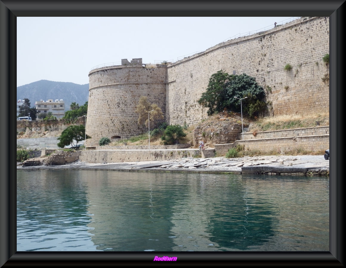 El castillo de Kyrenia desde la baha