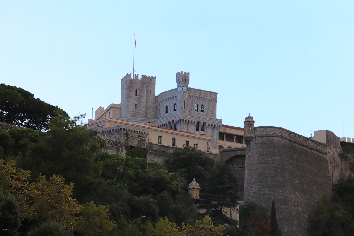 Castillo de los principes de Monaco