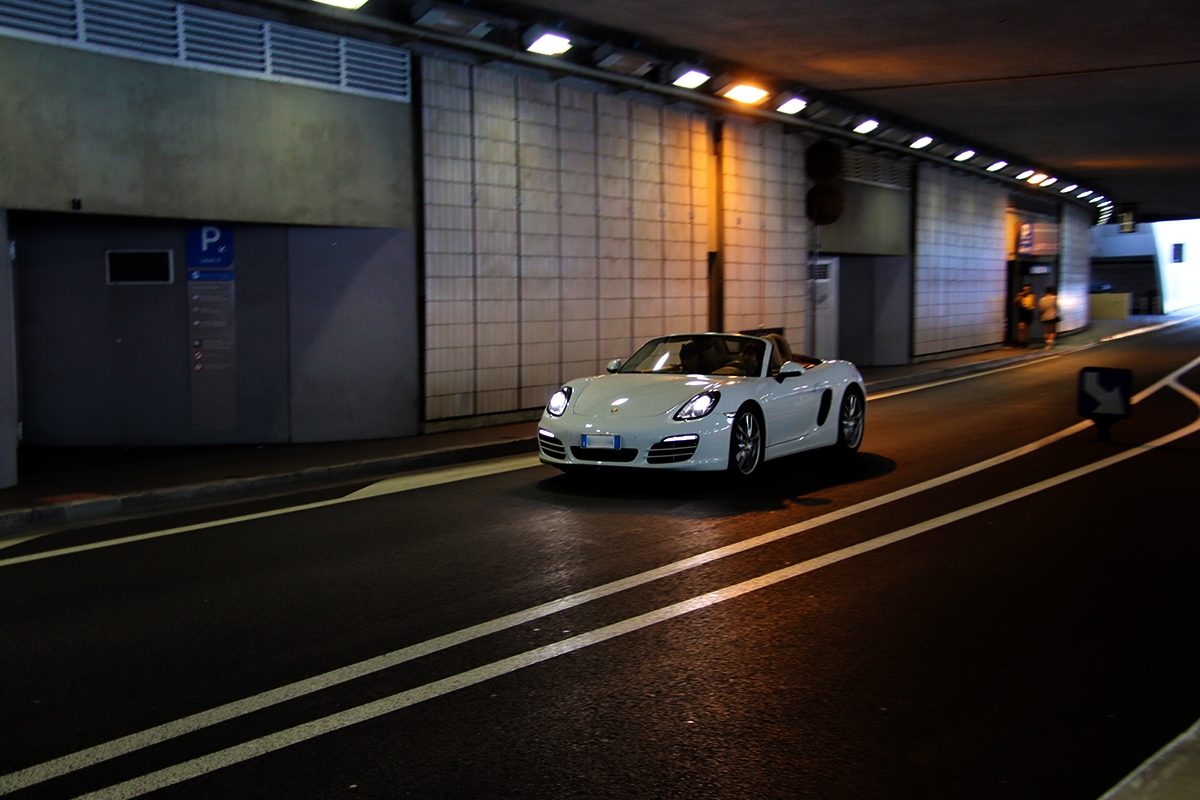 718 Boxster GTS en tnel de Monaco