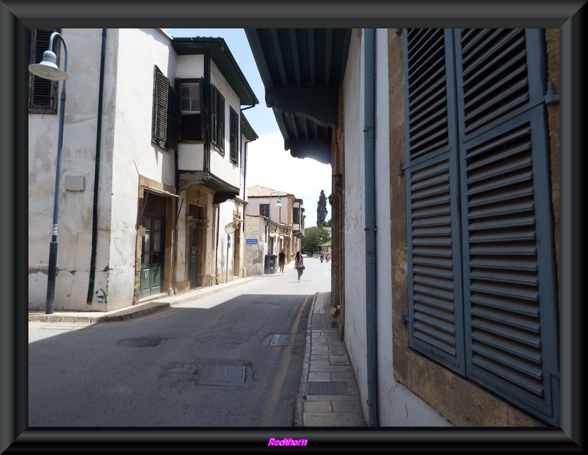 Una calle cualquiera de la Nicosia turca