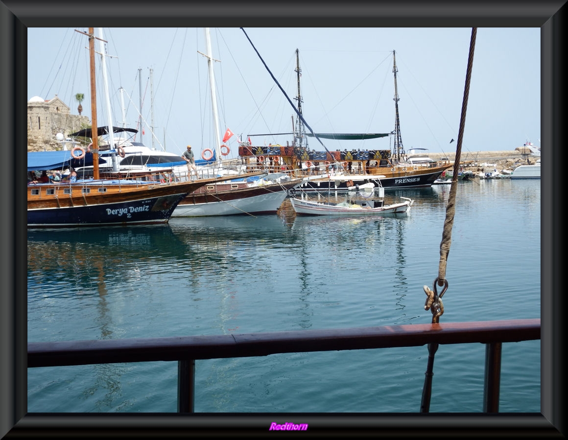 Salimos desde Kyrenia en barco