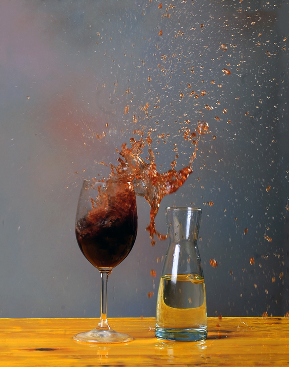 Explosicn de vino 