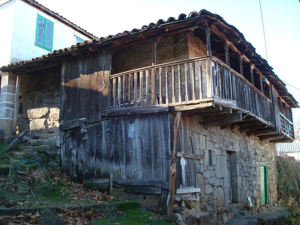 Arquitectura popular. Castro Caldelas. Ribeira Sacra. Ourense. Galicia