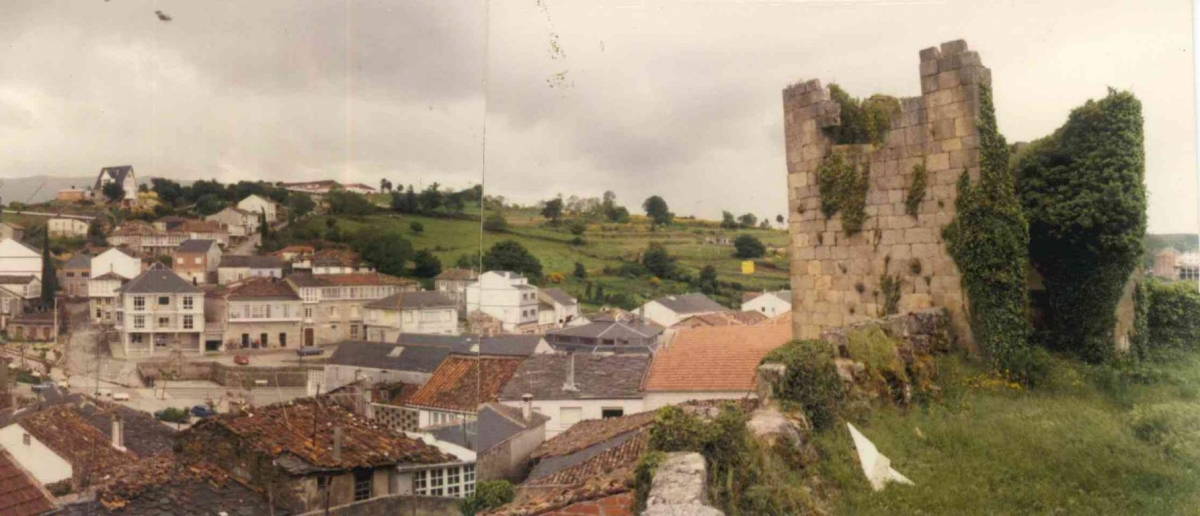 Castro Caldelas (anos 90)  Ribeira Sacra. Ourense. Galicia fcmv