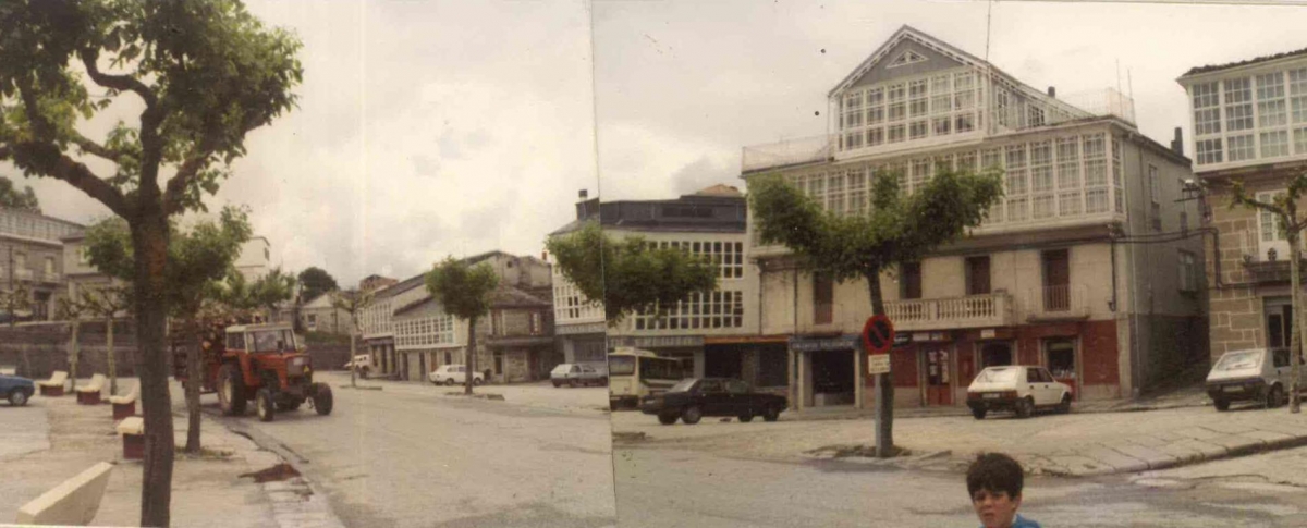 Castro Caldelas (anos 80) Ribeira Sacra. Ourense. Galicia fcmv