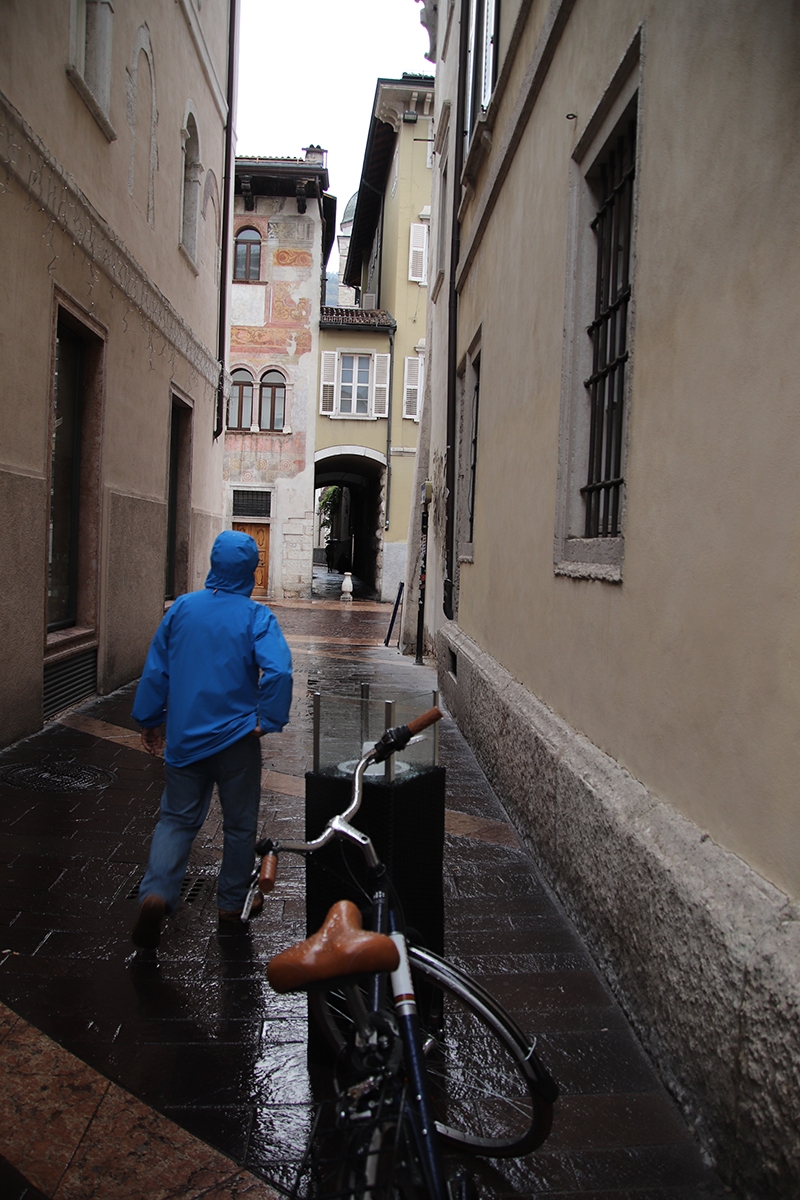 Calles estrechas Trento