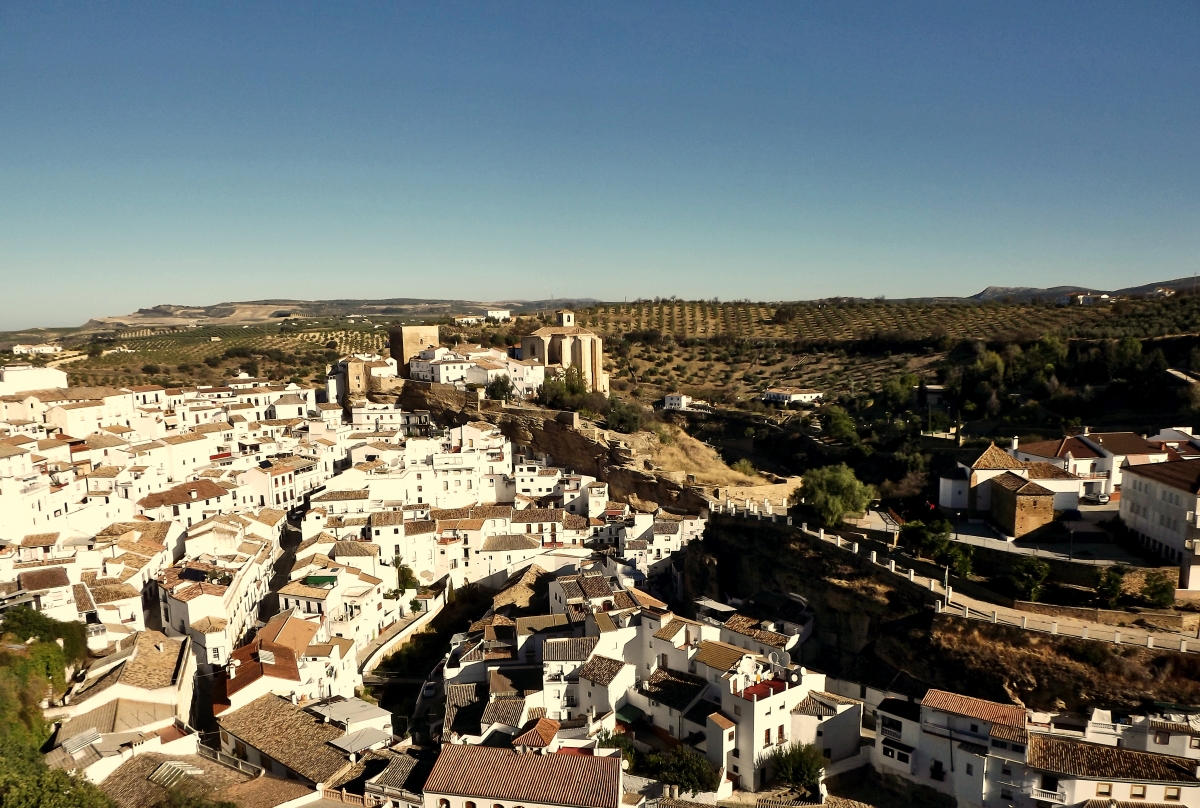 Amanecer en Setenil