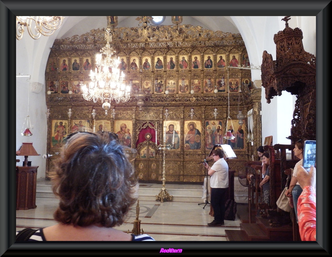 Funcin religiosa ortodoxa en el Monasterio del Apostol Andreas