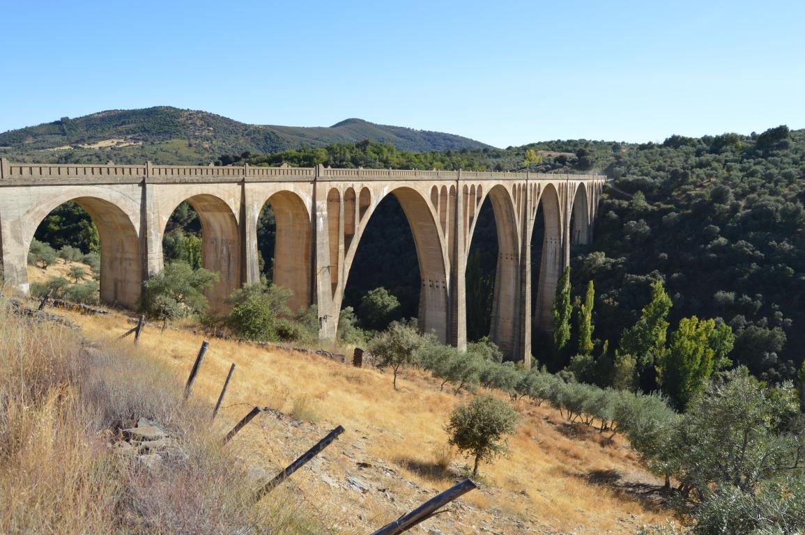Guadalupe: puente de ferrocarril