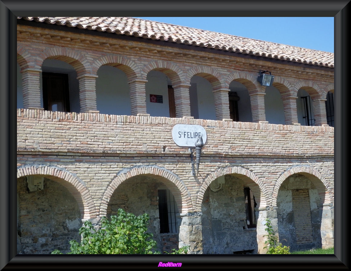 Detalle de las galeras de la ciudadela de Jaca