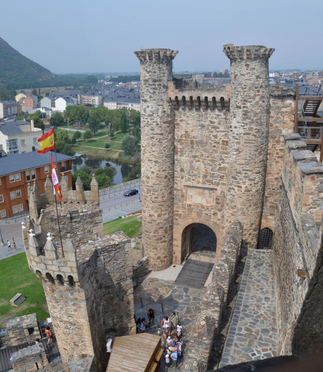 Castillo de Ponferrada.  O Bierzo fcmv