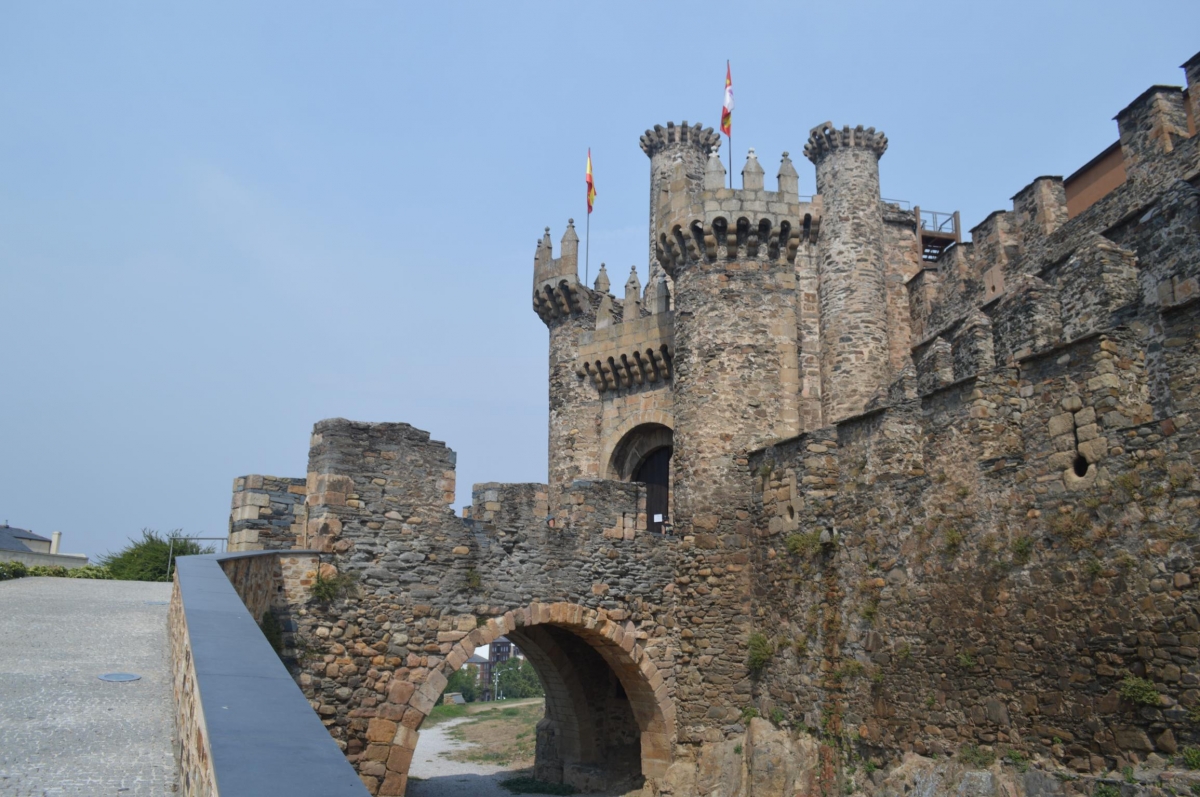 Castelo de Ponferrada. O Bierzo. Len