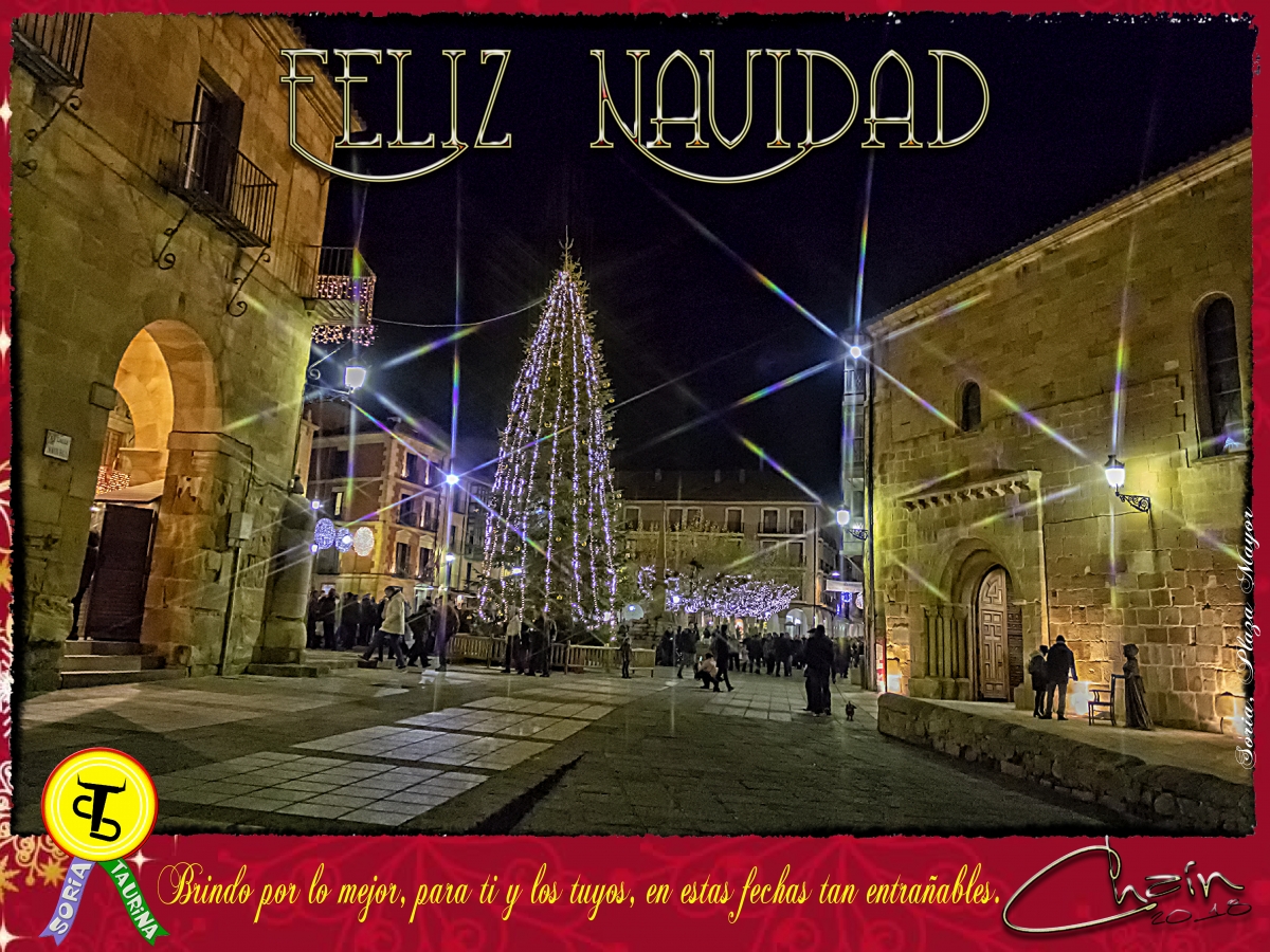 DESDE SORIA FELIZ NAVIDAD