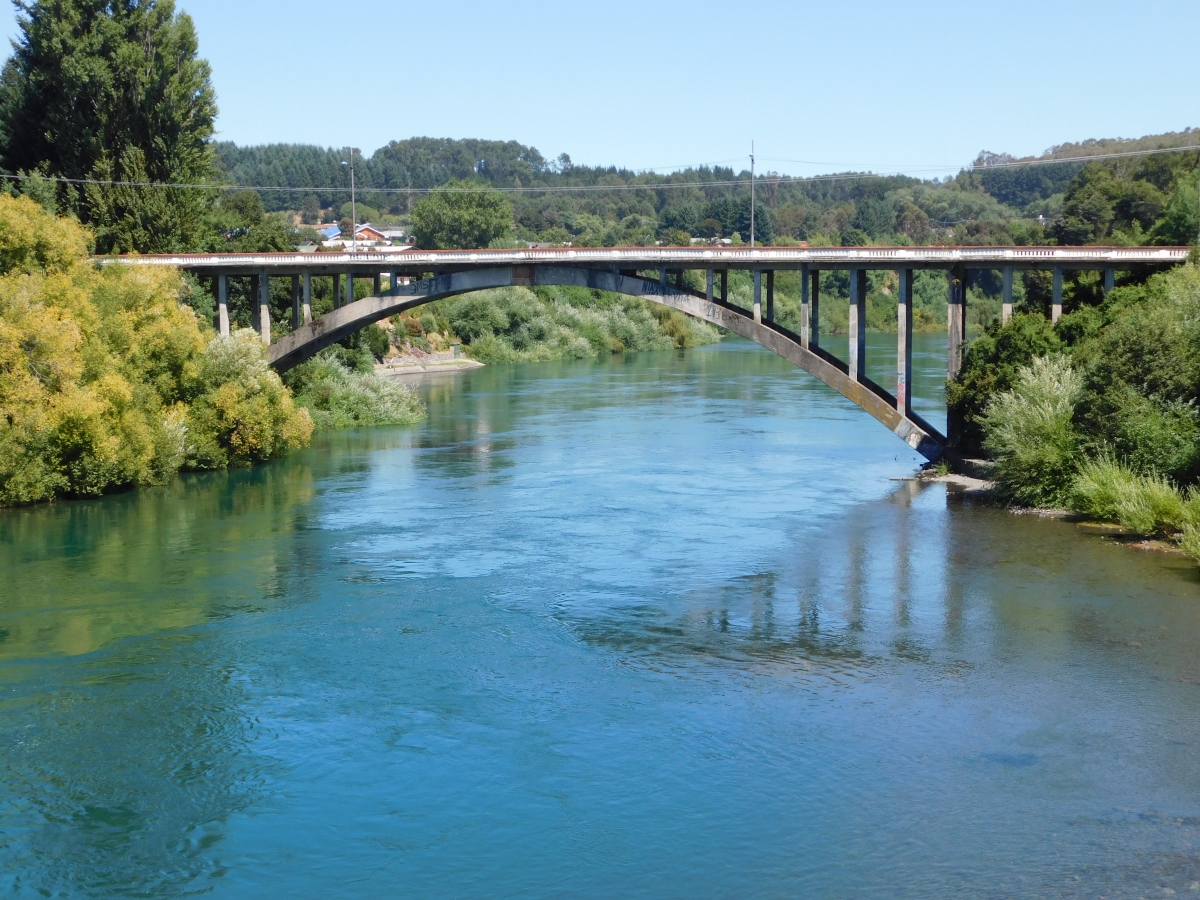 El puente visto en su totalidad