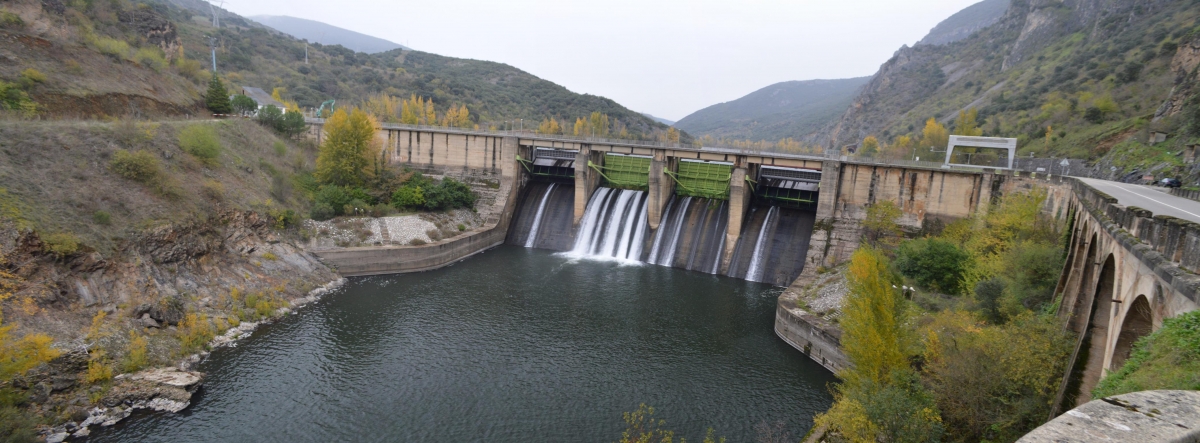 Embalse de Penarrubia. Rubi. Valdeorras. Ourense Galicia