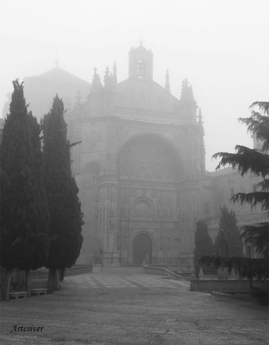 san esteban con niebla