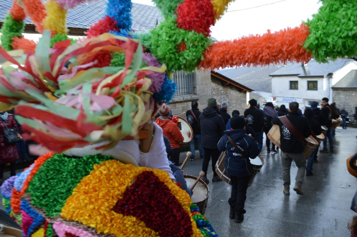 Mascarada: boteiro de Viana do Bolo. Entroido. Ourense  fcmv