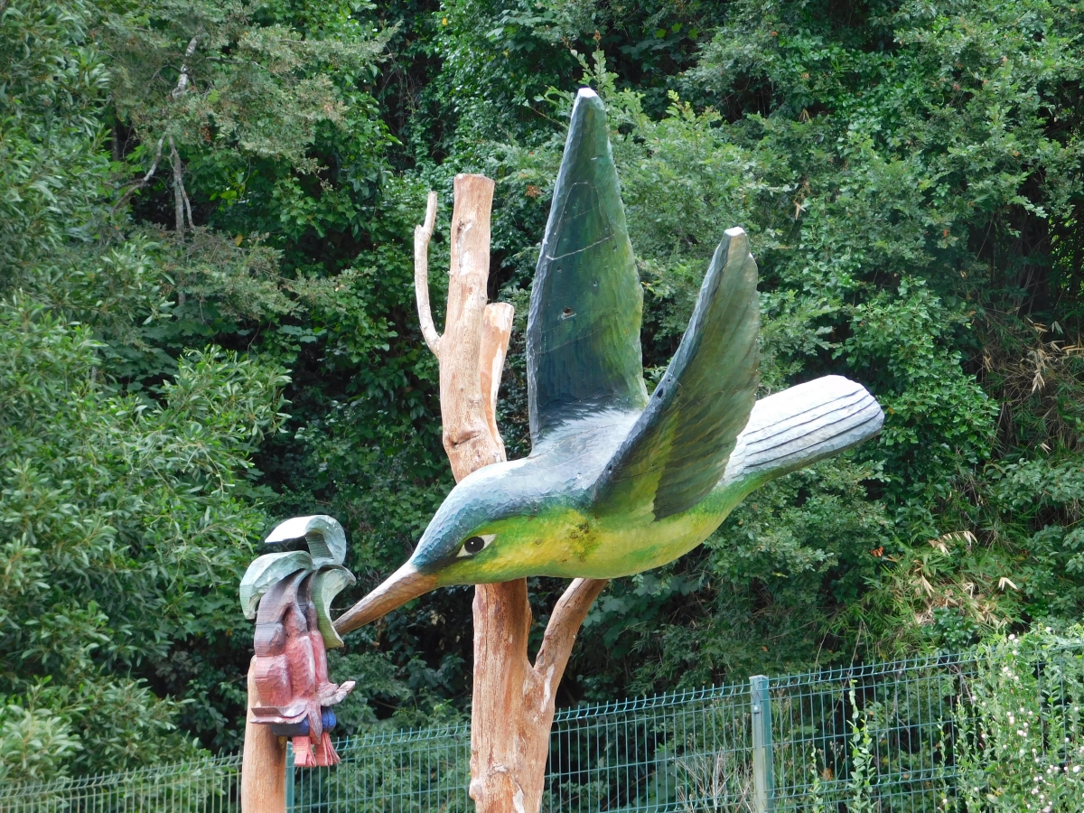 Sigamos con la coleccin de aves hechas en madera