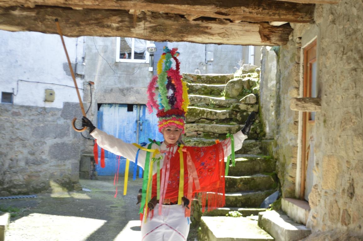 Entroido en Bidueira. Mazcara. Manzaneda.  fcmv