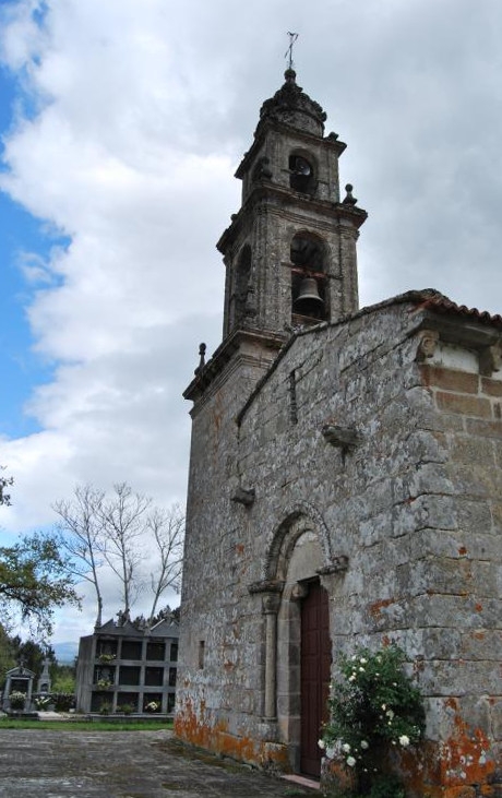 Igrexa de Ourantes. San Amaro. Ourense. Romnico e Barroco