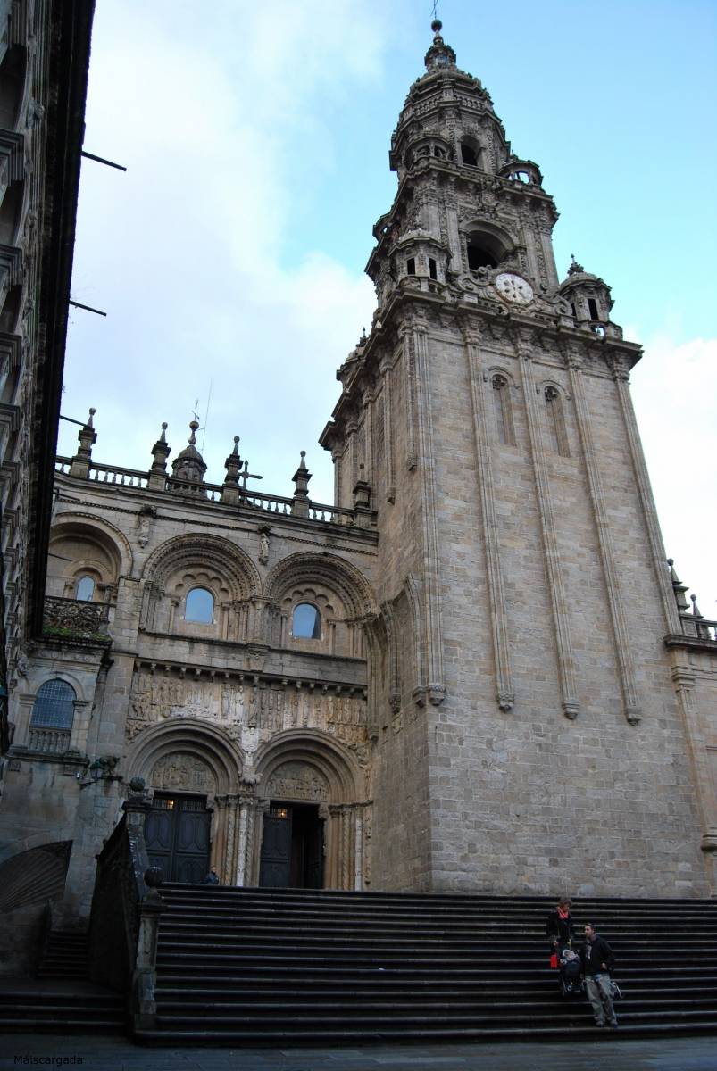 Catedral de Santiago de Compostela: praza de praterias (A Corua)