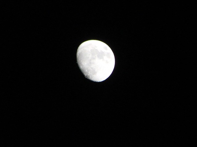 LA LUNA VISTA DESDE AMERICA DEL NORTE