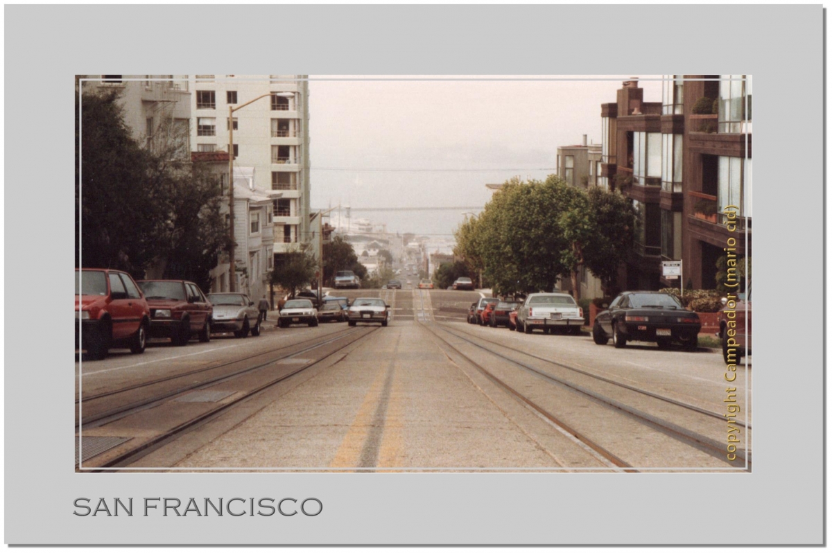 Las calles de San Francisco. The Streets of San Francisco. Photo by Campeador.