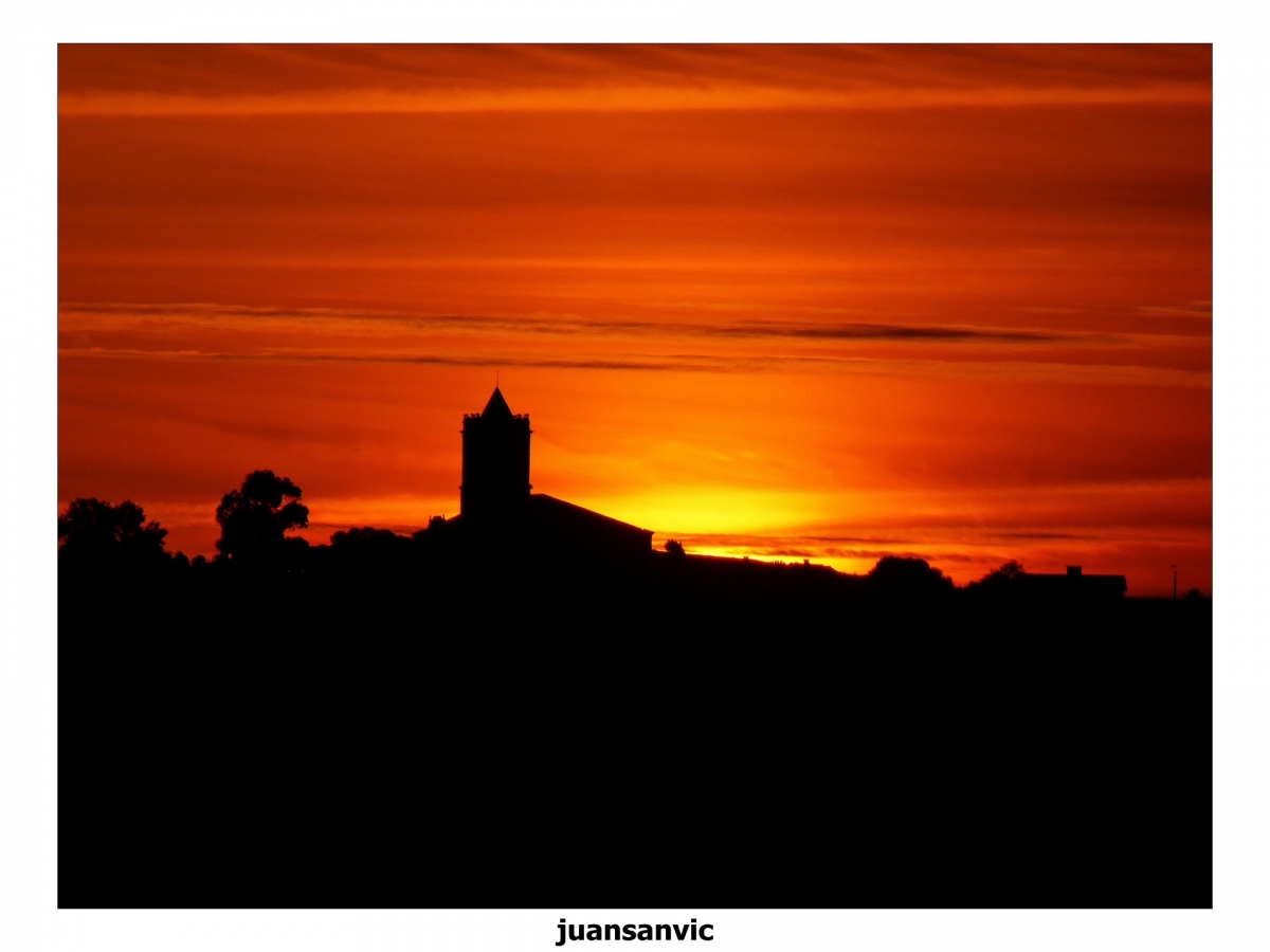 Siluetas del atardecer