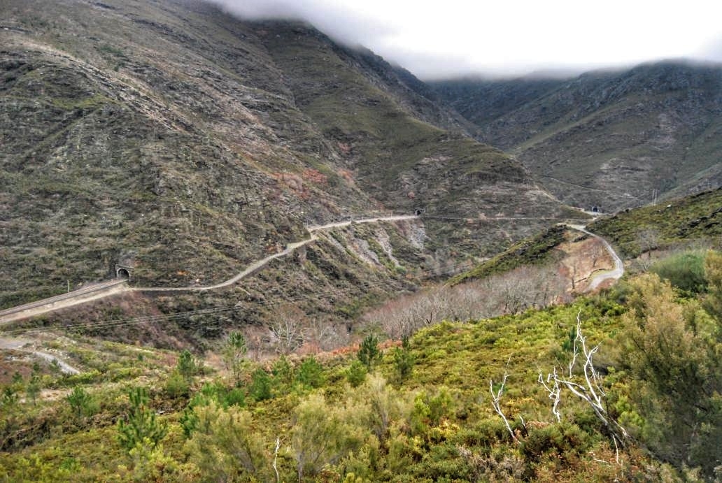 A pista do Marroqu. Laza. Ourense