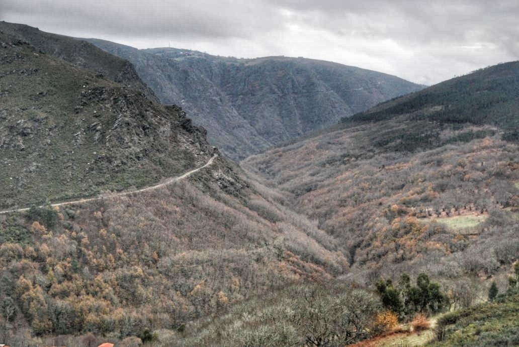 A pista do Marroqu. Laza. Ourense