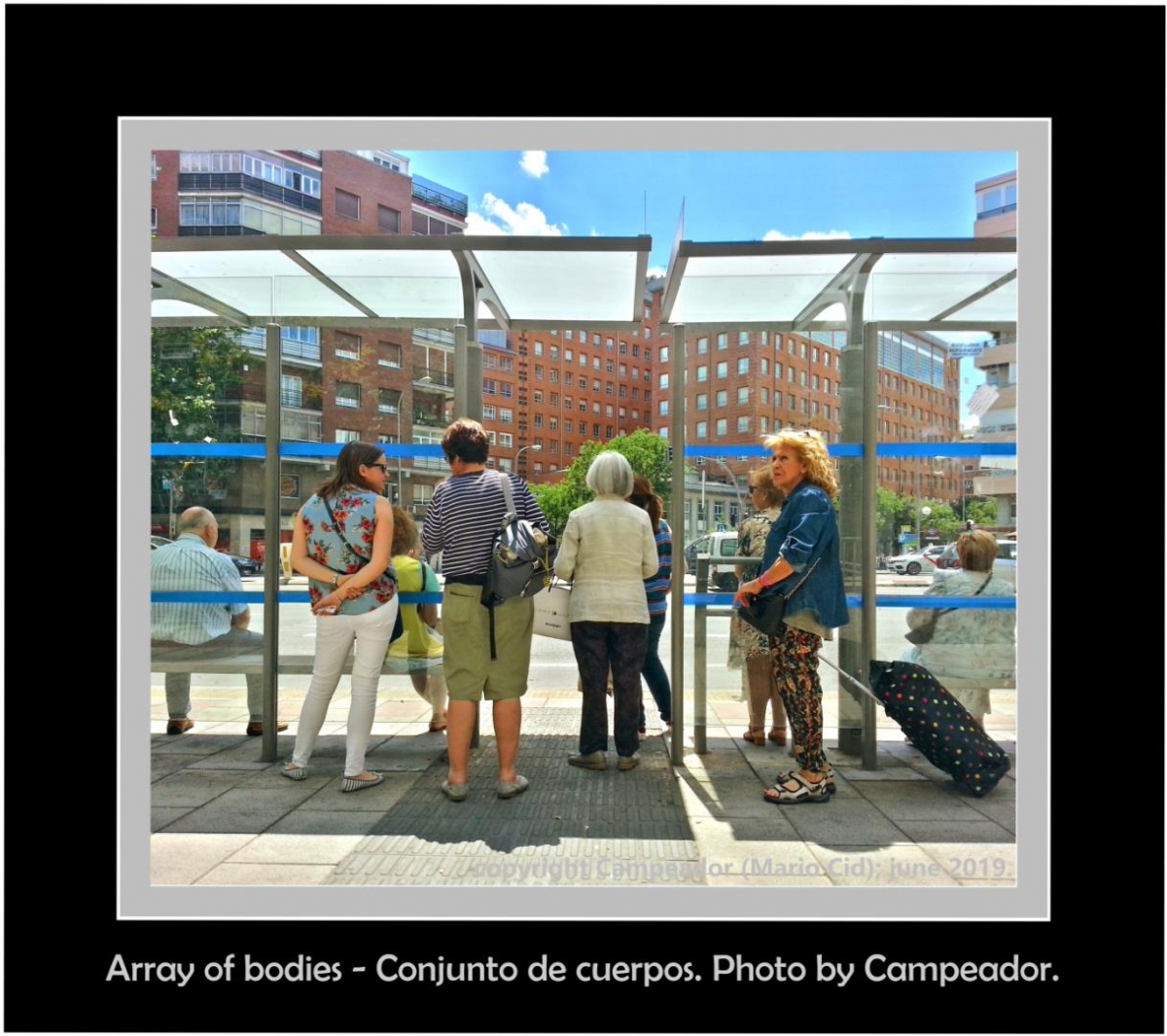 Array of bodies - Conjunto de cuerpos. (dedicada a Tony De Marco). Photo by Campeador.