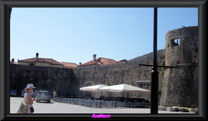 Las murallas que rodean la ciudadela