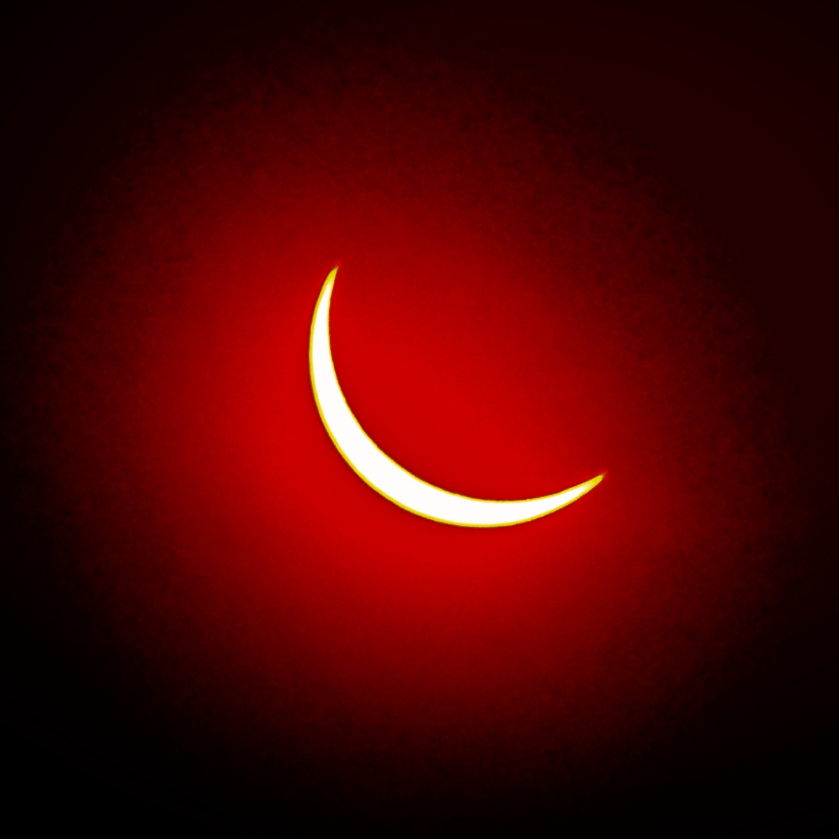 La ltima foto del eclipse, que bueno dicen todos jajajajajaj
