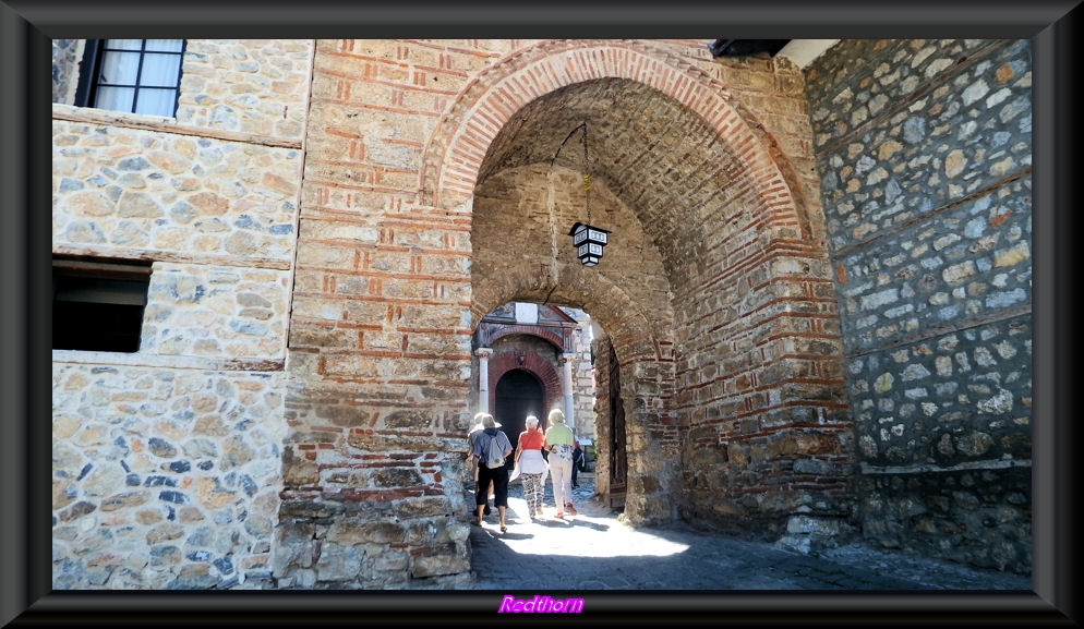 Entrada al barrio antiguo de Ohrid