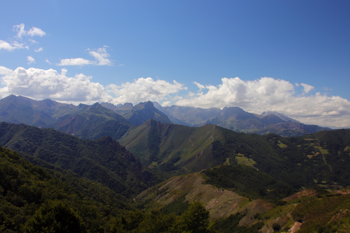 Puerto pajares 1378 m.