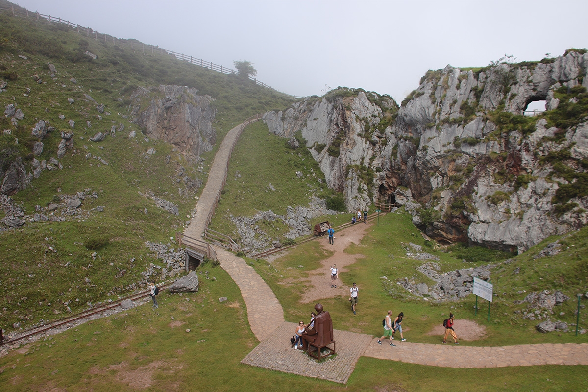 Minas de Buferrera en Covadonga