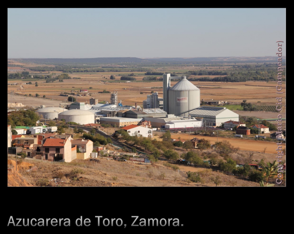 La Azucarera, Toro  --  The sugar factory, Toro. Photo by Campeador.