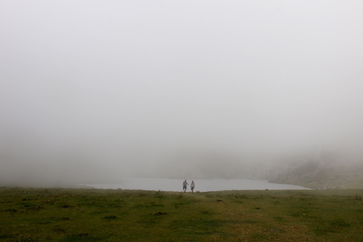 Covadonga en la Niebla